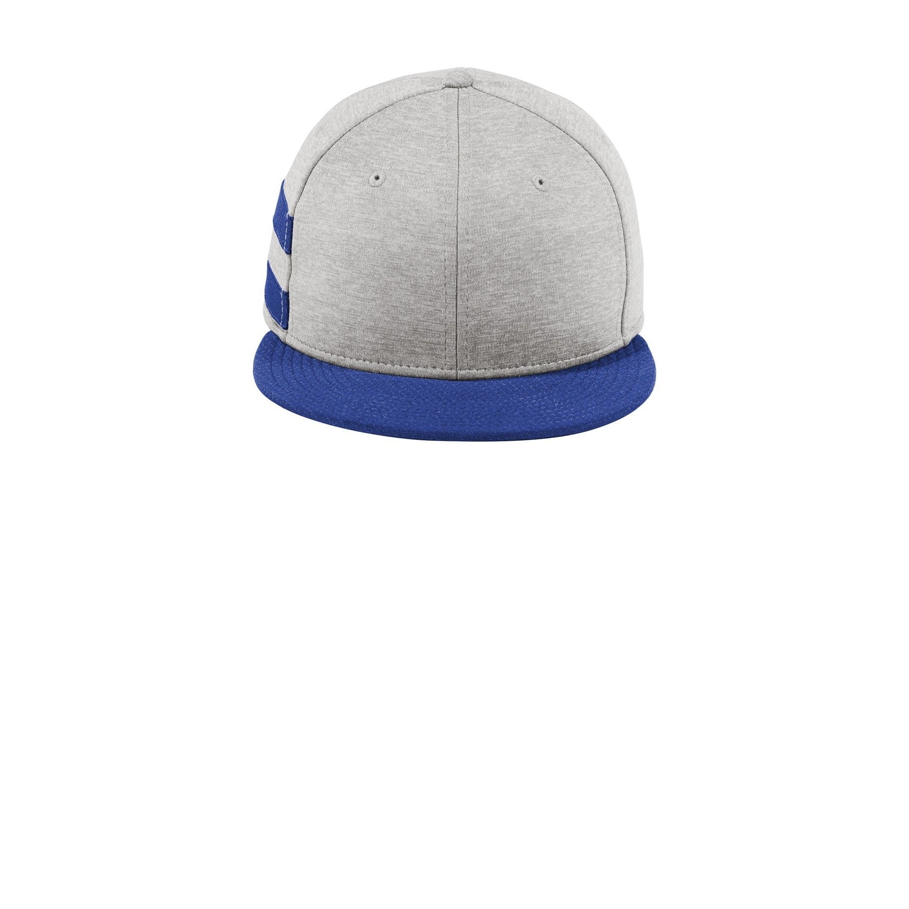 New Era-New Era ® Shadow Heather Striped Flat Bill Snapback Cap NE408-MedTech-5